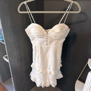 Saints + Secrets White Dress